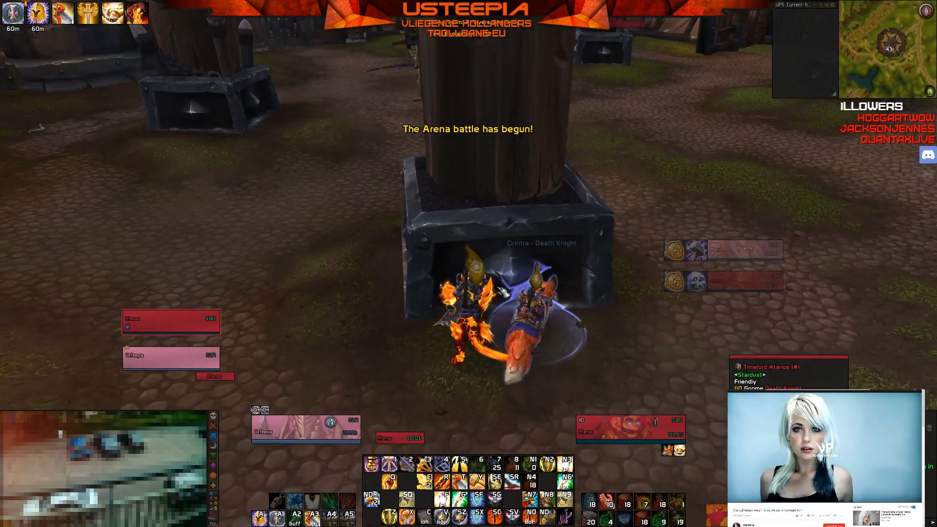 PvP Arena’s Legion Season 4 World of Warcraft DK+Pally